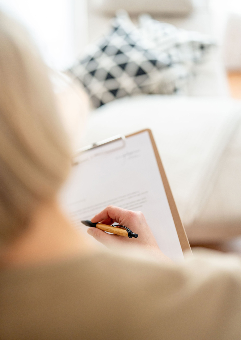 Schulterblick Anamnesebogen Praxis für Psychotherapie Wunstorf - Julia Schwerdtfeger - Heilpraktikerin für Psychotherapie